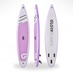 GLORY BOARDS ® Stand up Paddling Board aufblasbar – bis 180kg Tragkraft – komplettes SUP Set inkl. Carbonpaddel, Pumpe, Rucksack – Kajak Option – leichtes Stand up Paddle Board